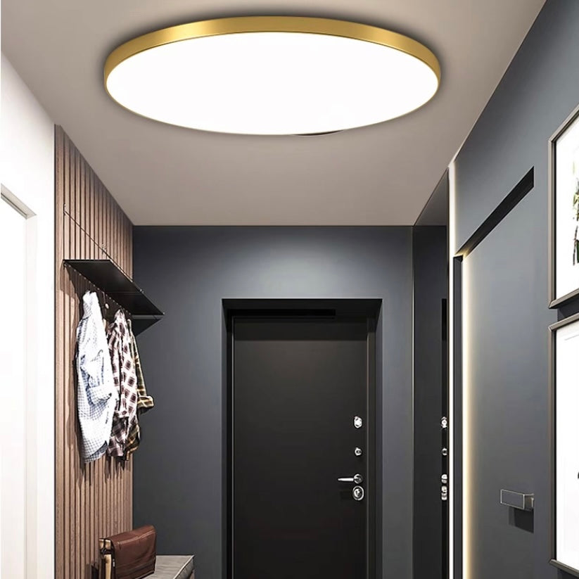 Lampada da Soffitto LED Rotonda Minimalista Fissa Bianca