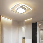 Lampada da soffitto a doppio anello minimalista nordica