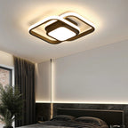 Lampada da soffitto a doppio anello minimalista nordica