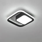 Lampada da soffitto a doppio anello minimalista nordica