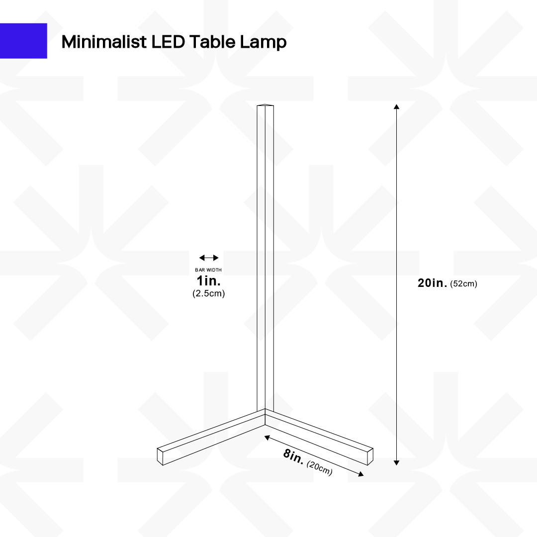 Lampada da Tavolo LED Minimalista
