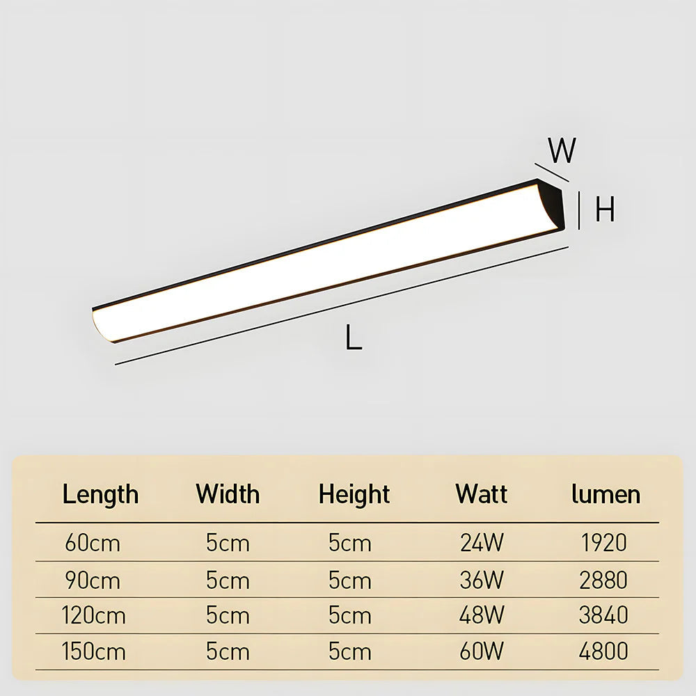 Moderna Luce da Parete LED Impermeabile Minimalista per Esterni