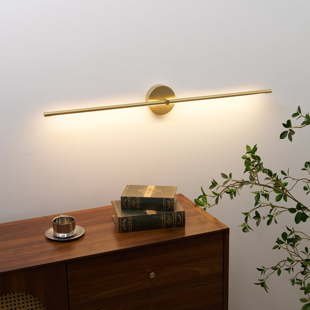 Wallfr Applique Minimalista Asta Lineare Doppia Moderno