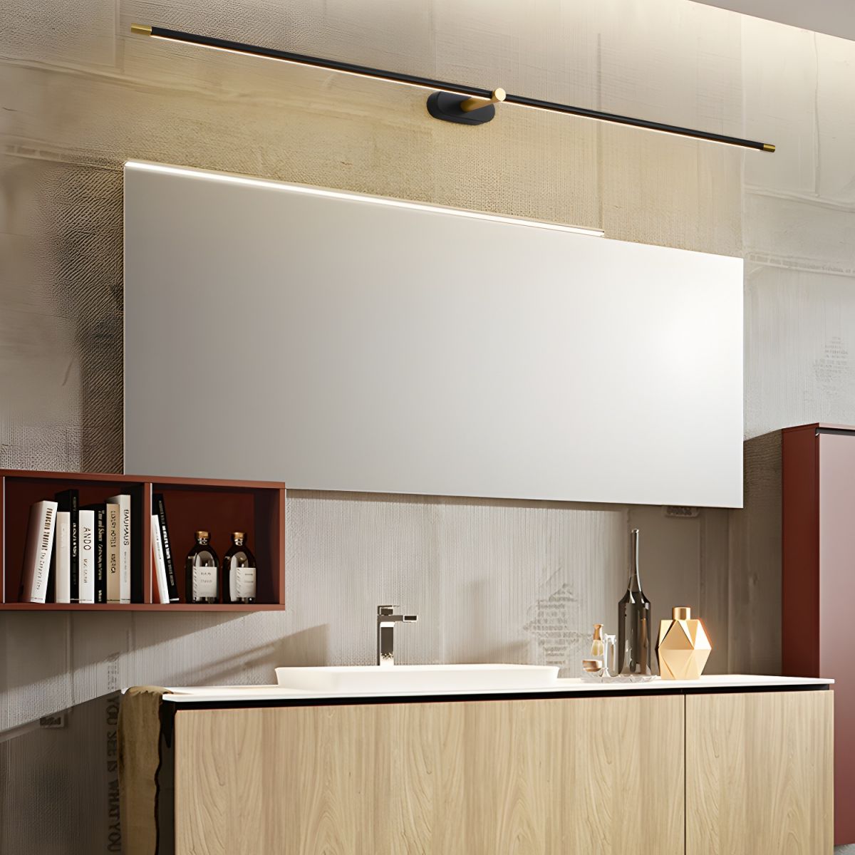 Fionelle | Applique moderna con controllo touch e design minimalista elegante