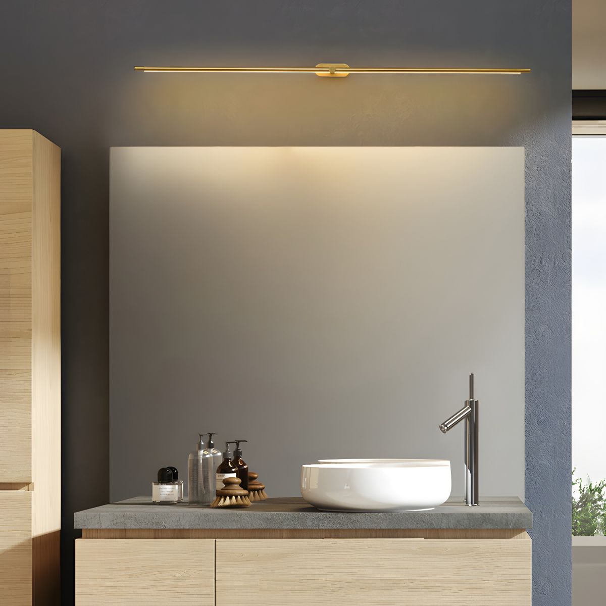 Lampada da Parete Ricaricabile Lineare Minimalista Flano