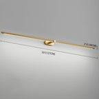Lampada da Parete Ricaricabile Lineare Minimalista Flano