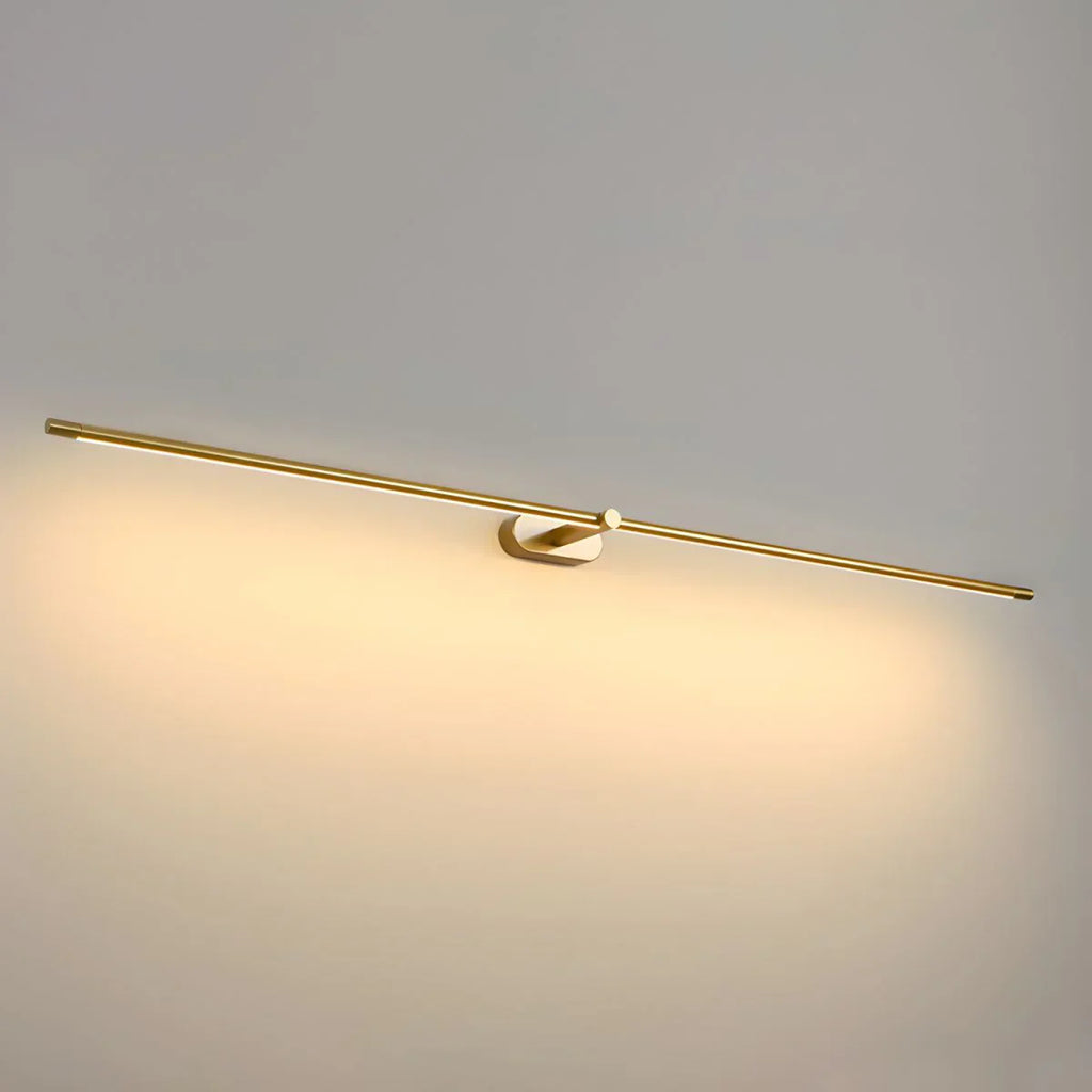 Ivox Lampada da Parete Lineare Minimalista Oro&Nero