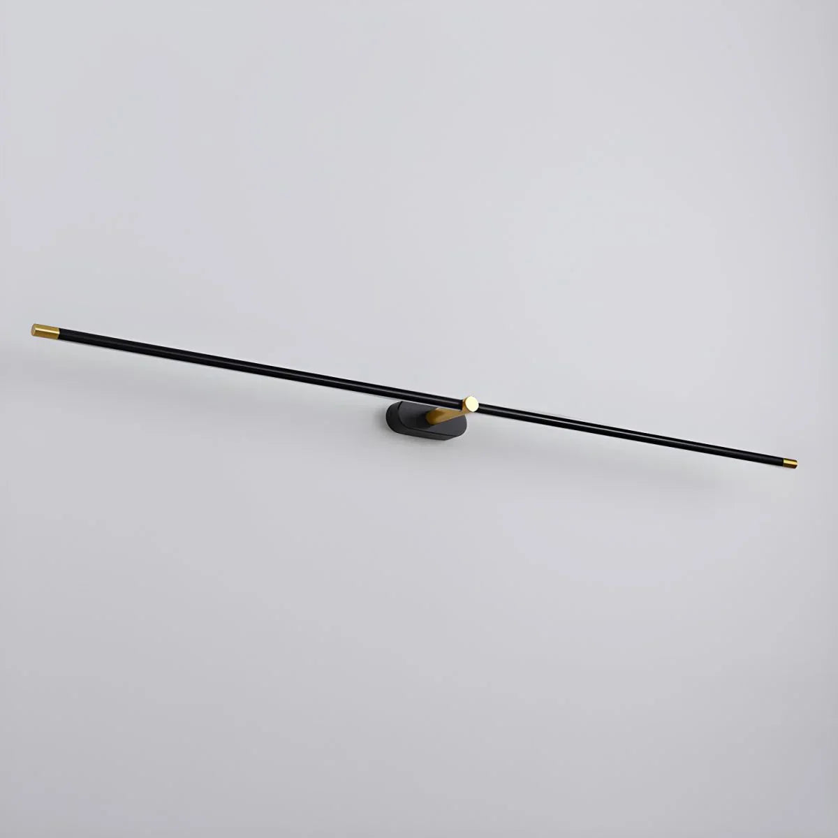 Ivox Lampada da Parete Lineare Minimalista Oro&Nero