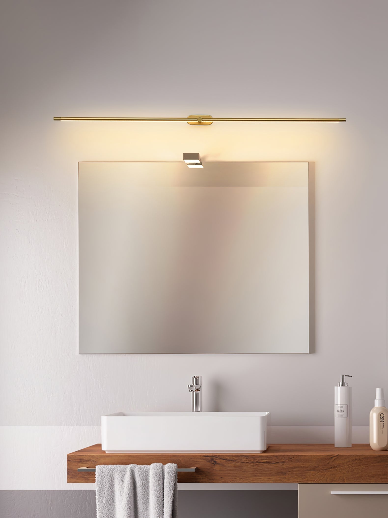 Lampada da Parete Ricaricabile Lineare Minimalista Flano