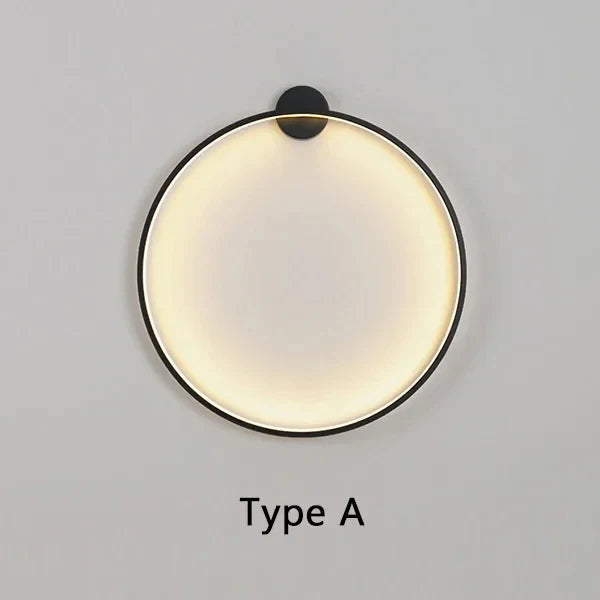 VerlichtingsHuis Essenziale - Lampada da Parete LED Rotonda Minimalista