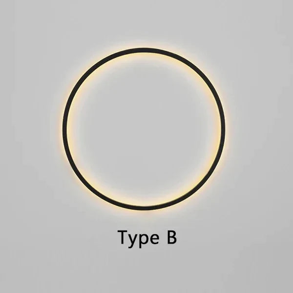 VerlichtingsHuis Essenziale - Lampada da Parete LED Rotonda Minimalista