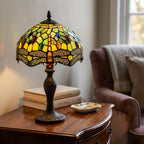 Lampada da Tavolo Tiffany 10" Drago Verde Minster