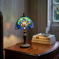 Lampada da Tavolo Minster Ripple Tiffany 20cm