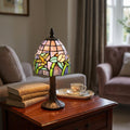Lampada da Tavolo Mini Tiffany 15cm Minster Rudford
