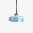 Lampada a Sospensione con Pendente a Fiore Francese