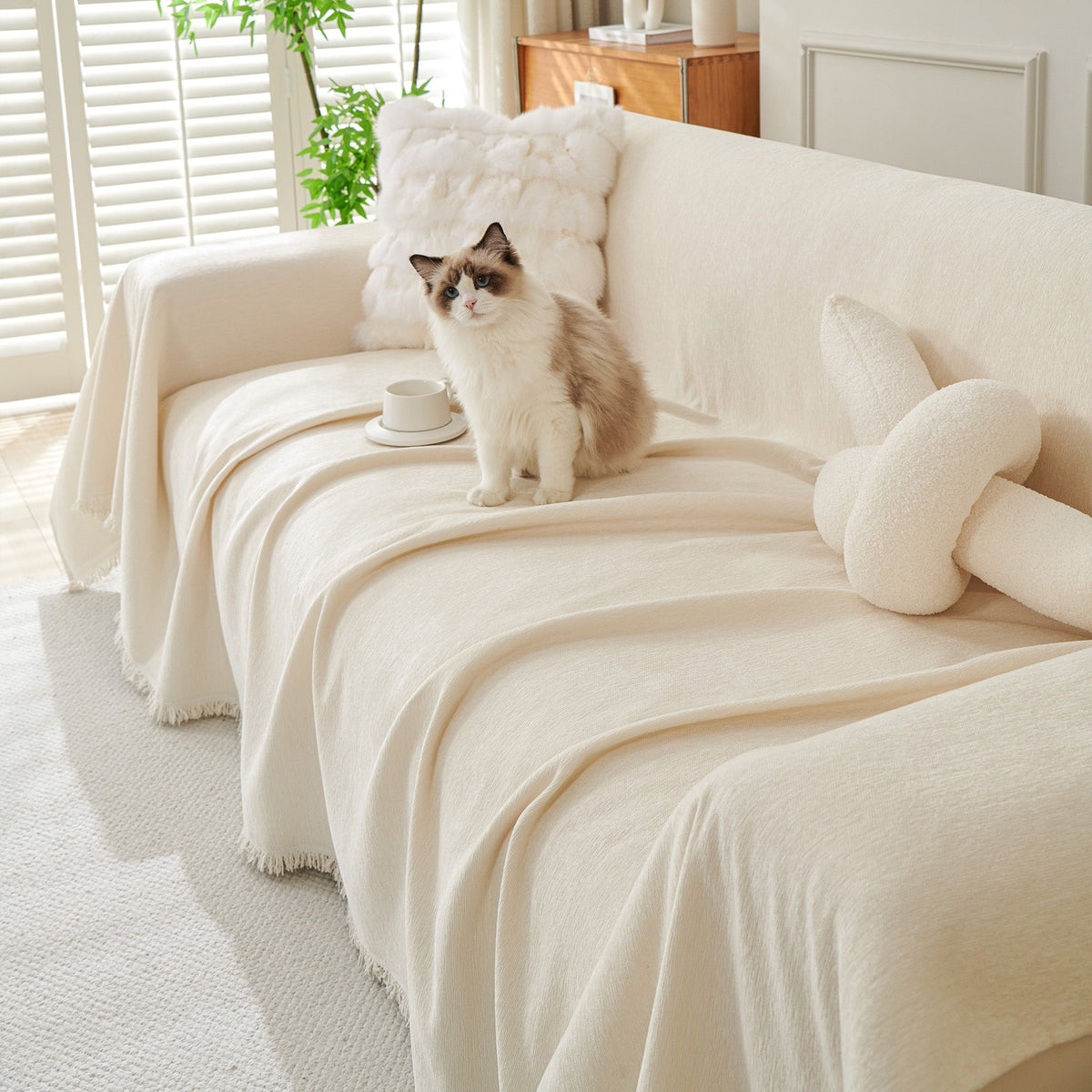 Copertura per Divano Moderno Boho - Lavabile e Resistente