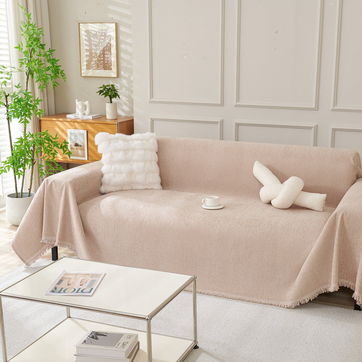 Copertura per Divano Moderno Boho - Lavabile e Resistente