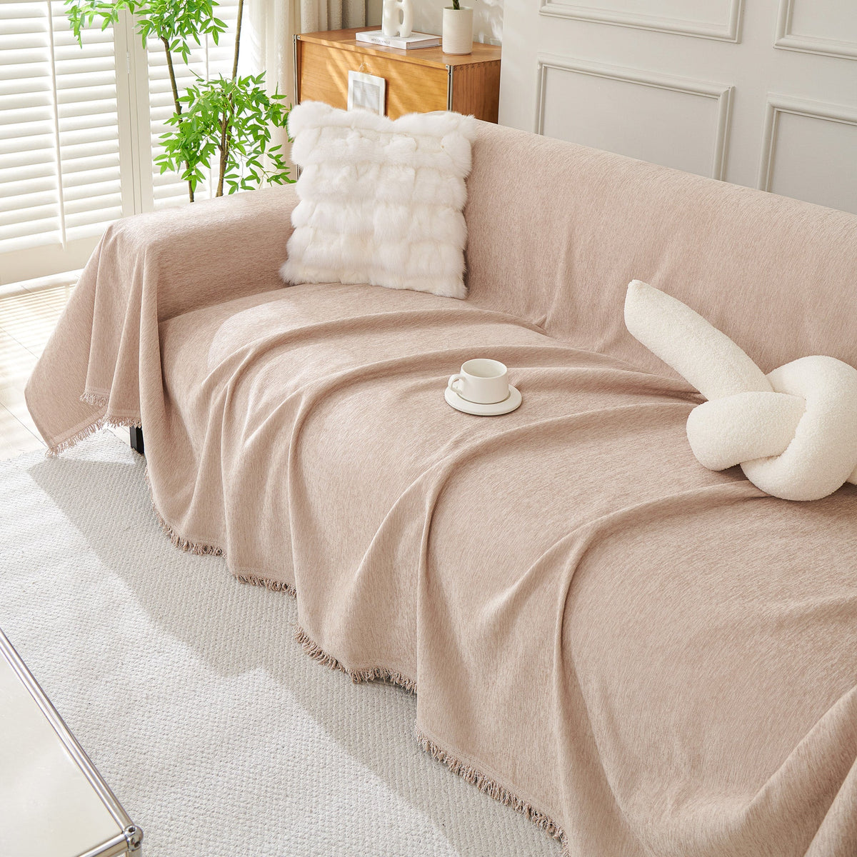 Copertura per Divano Moderno Boho - Lavabile e Resistente