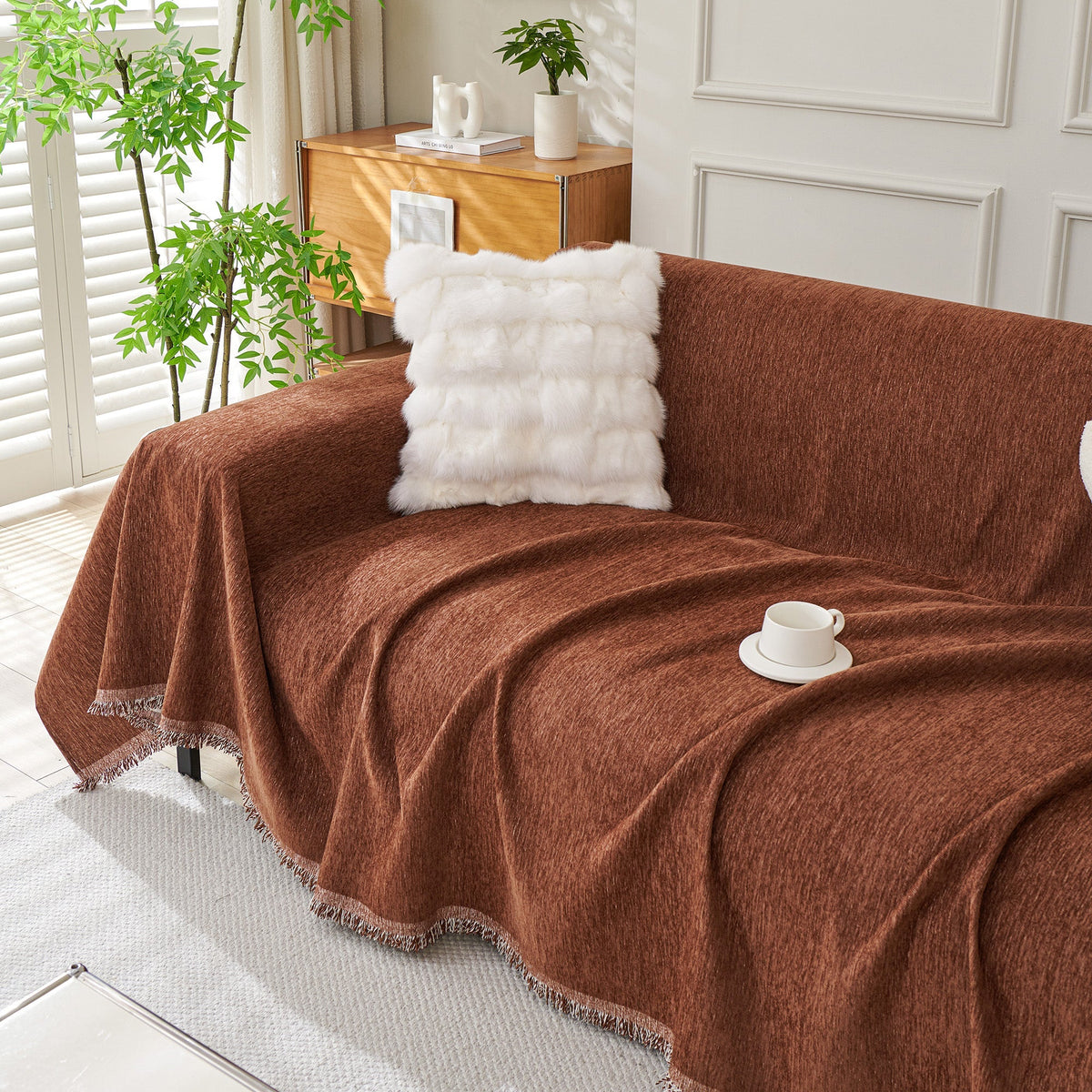 Copertura per Divano Moderno Boho - Lavabile e Resistente