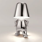 Lampada Figurativa Moderna - Misterlamp Decor Oro Seduto