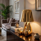 Lampada Figurativa Moderna - Misterlamp Decor Oro Seduto