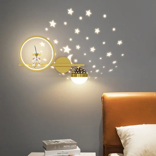 BrightNest - Lampada da parete moderna con luce soffusa