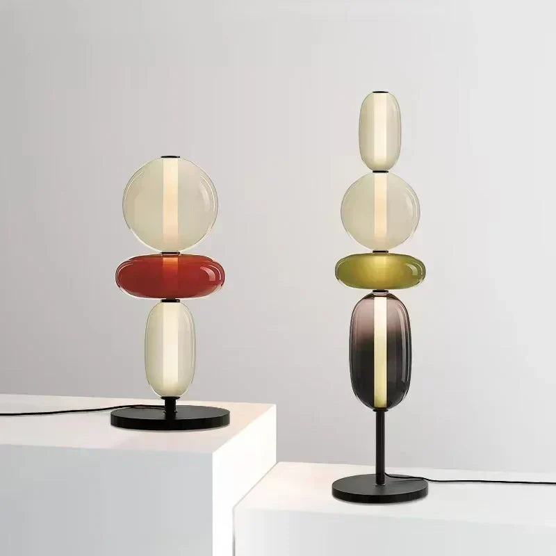 Lampada da Terra LED Dimmabile Moderna - Striscia Sostituibile - Nero/Oro