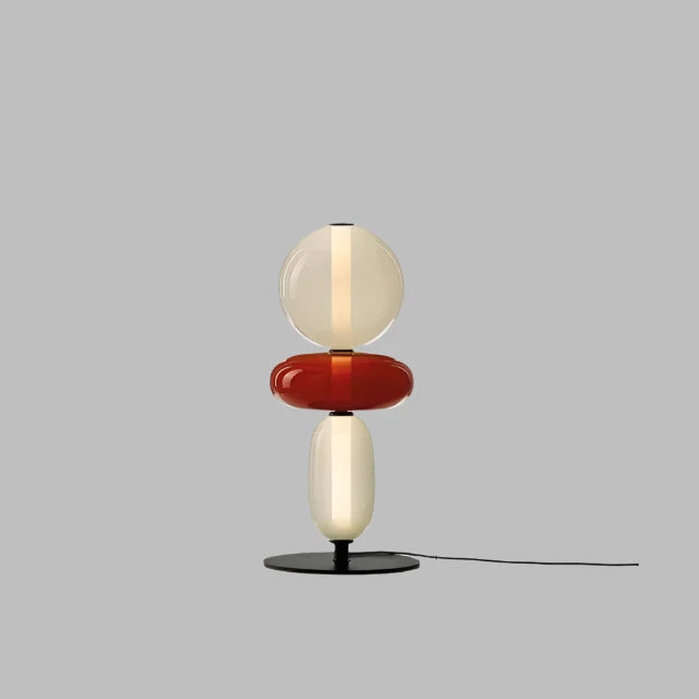 Lampada da Terra LED Dimmabile Moderna - Striscia Sostituibile - Nero/Oro