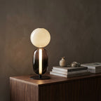 Lampada da Terra LED Dimmabile Moderna - Striscia Sostituibile - Nero/Oro