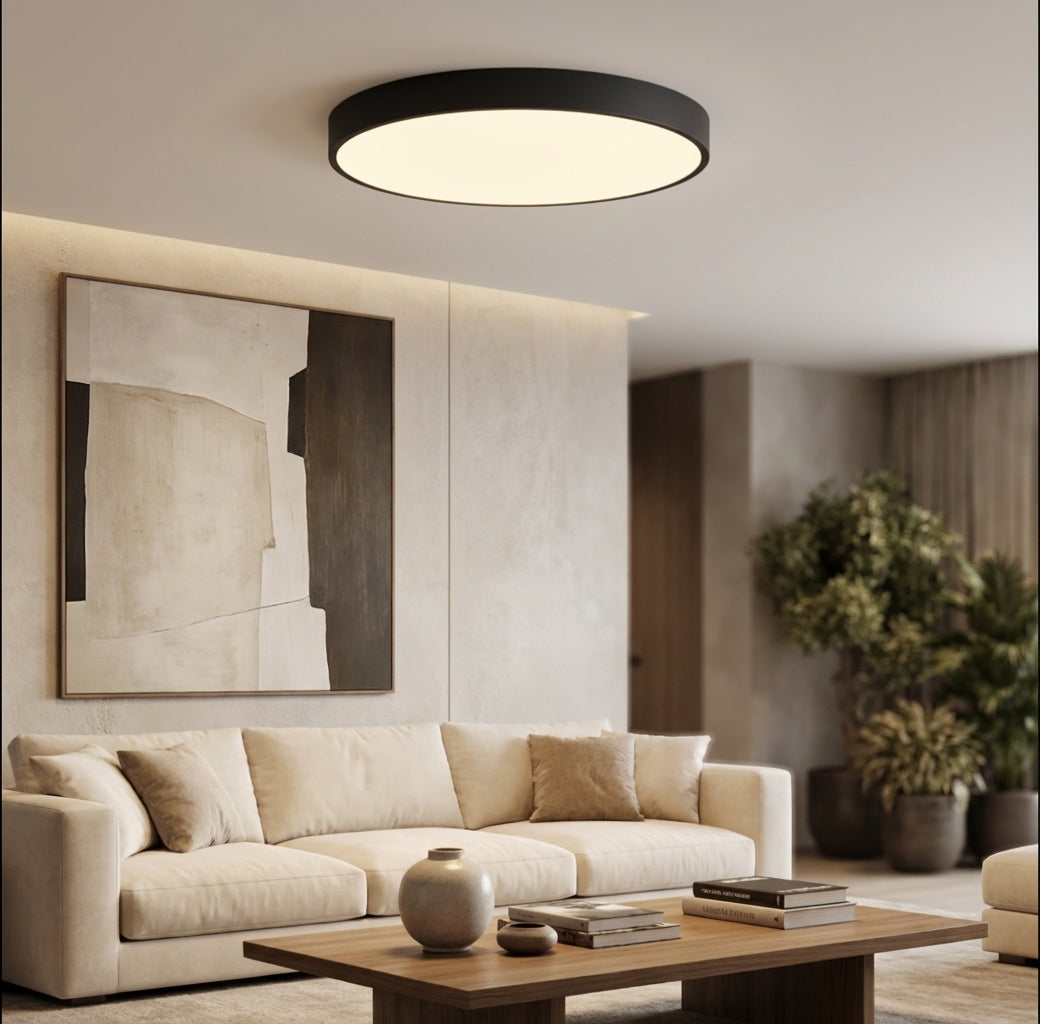 Lampada da soffitto LED rotonda minimalista moderna