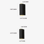 Applique LED da Esterno Moderna Rettangolare - Impermeabile