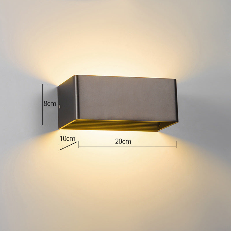 Moderna Applique LED da Parete su e Giù per Corridoio