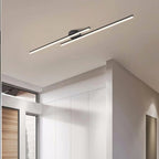 Moderna Lampada da Soffitto in Alluminio a Striscia Lunga