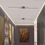 Moderna Lampada da Soffitto in Alluminio a Striscia Lunga