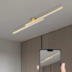 Moderna Lampada da Soffitto in Alluminio a Striscia Lunga