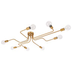 Qvistunix Moderno Industriale Sputnik Luce Semi Flush