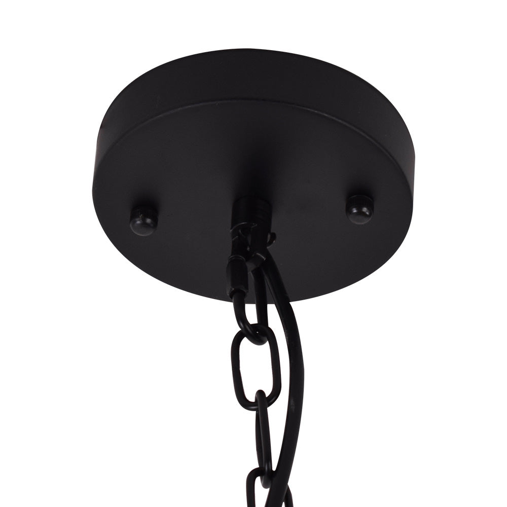 Lampada a sospensione moderna industriale a cupola singola