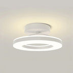 Lampada da soffitto rotonda in ferro moderno chic