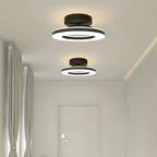 Lampada da soffitto rotonda in ferro moderno chic