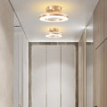 Lampada da soffitto rotonda in ferro moderno chic