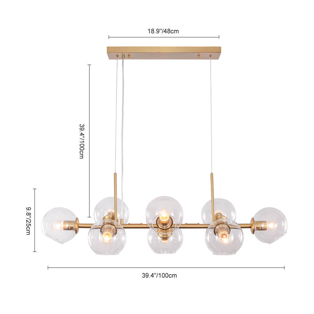 Lampadario Moderno Valera in Stile Mid-Century