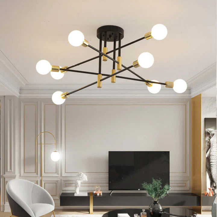 Moderna Luce da Soffitto con Più Lampadine Nordic