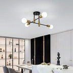 Moderna Luce da Soffitto con Più Lampadine Nordic