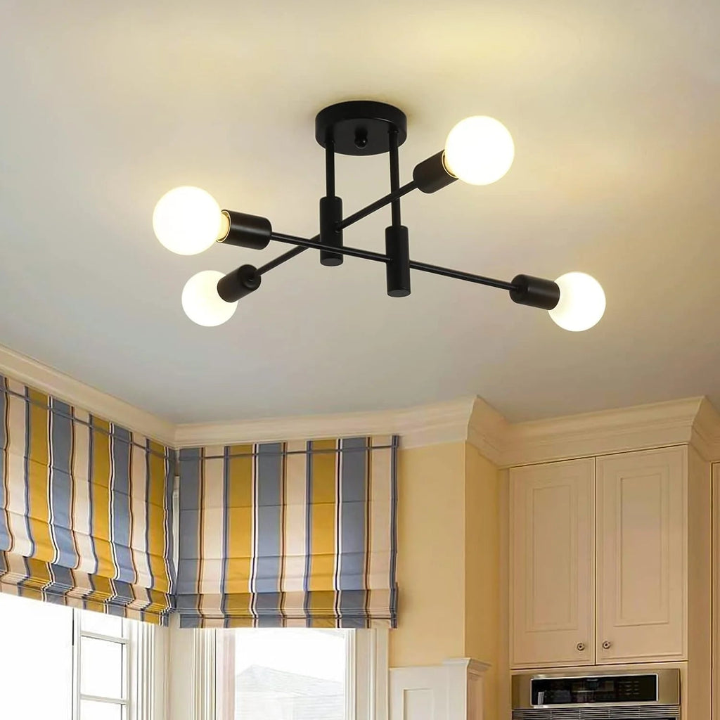 Moderna Luce da Soffitto con Più Lampadine Nordic