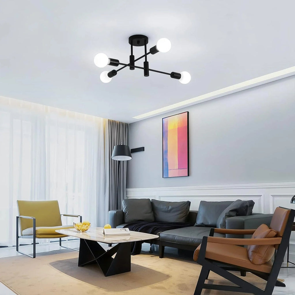 Moderna Luce da Soffitto con Più Lampadine Nordic