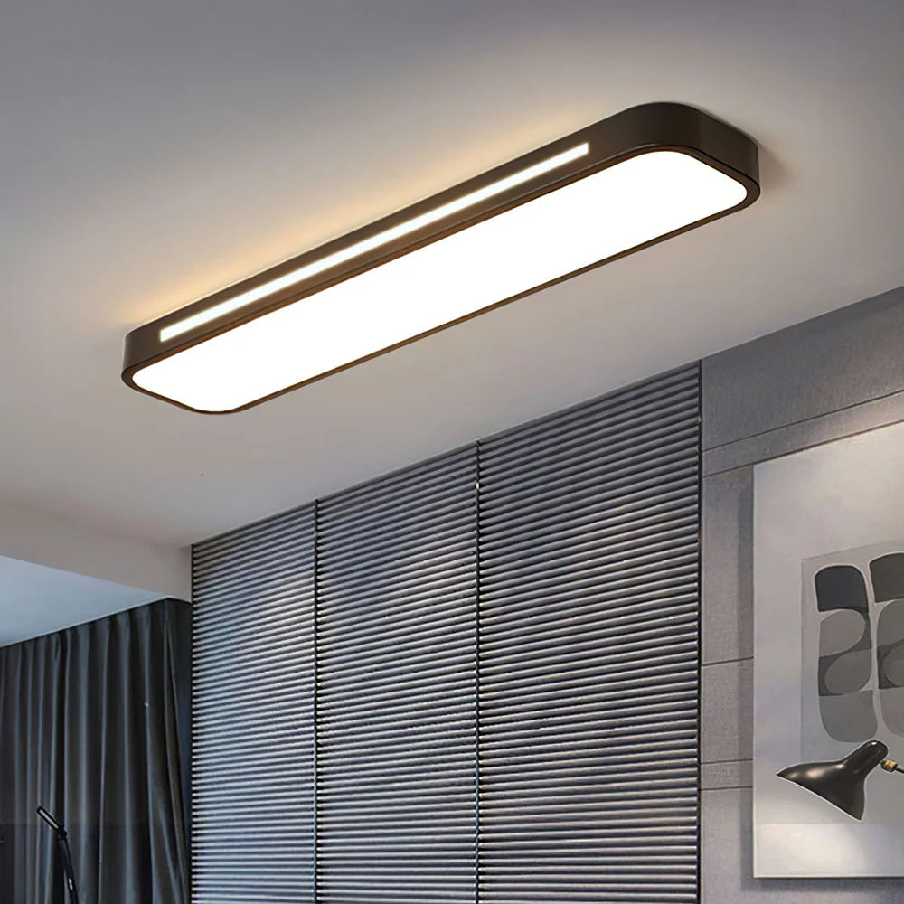 Sottile Lampada da Soffitto LED Nordica Lunga