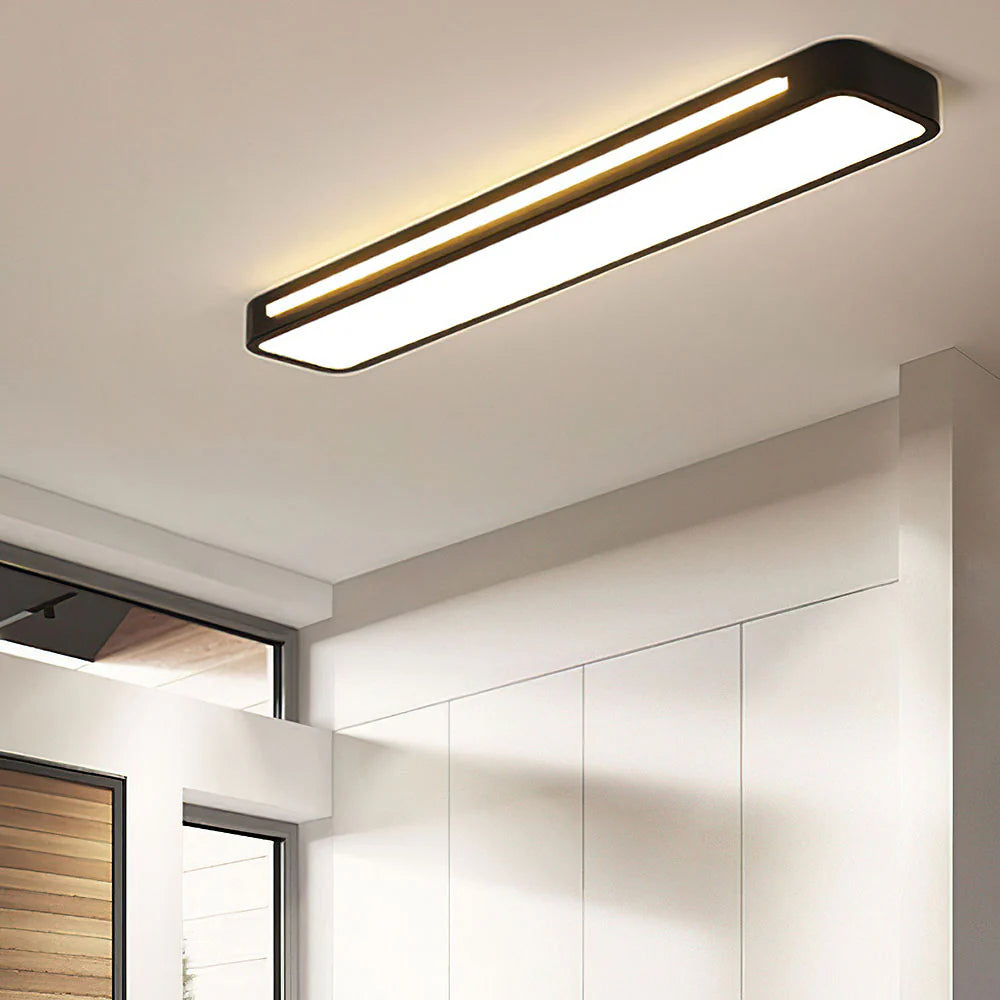 Sottile Lampada da Soffitto LED Nordica Lunga