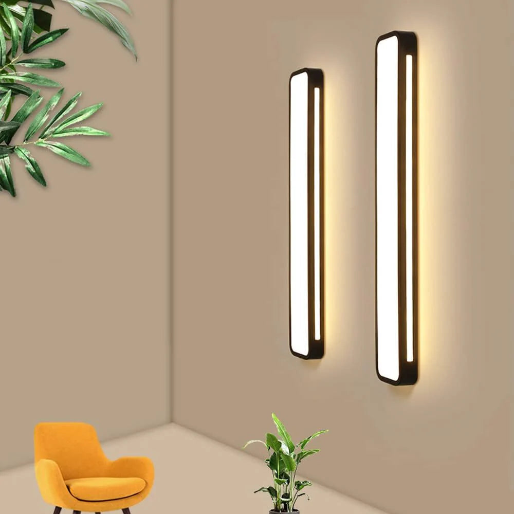 Sottile Lampada da Soffitto LED Nordica Lunga