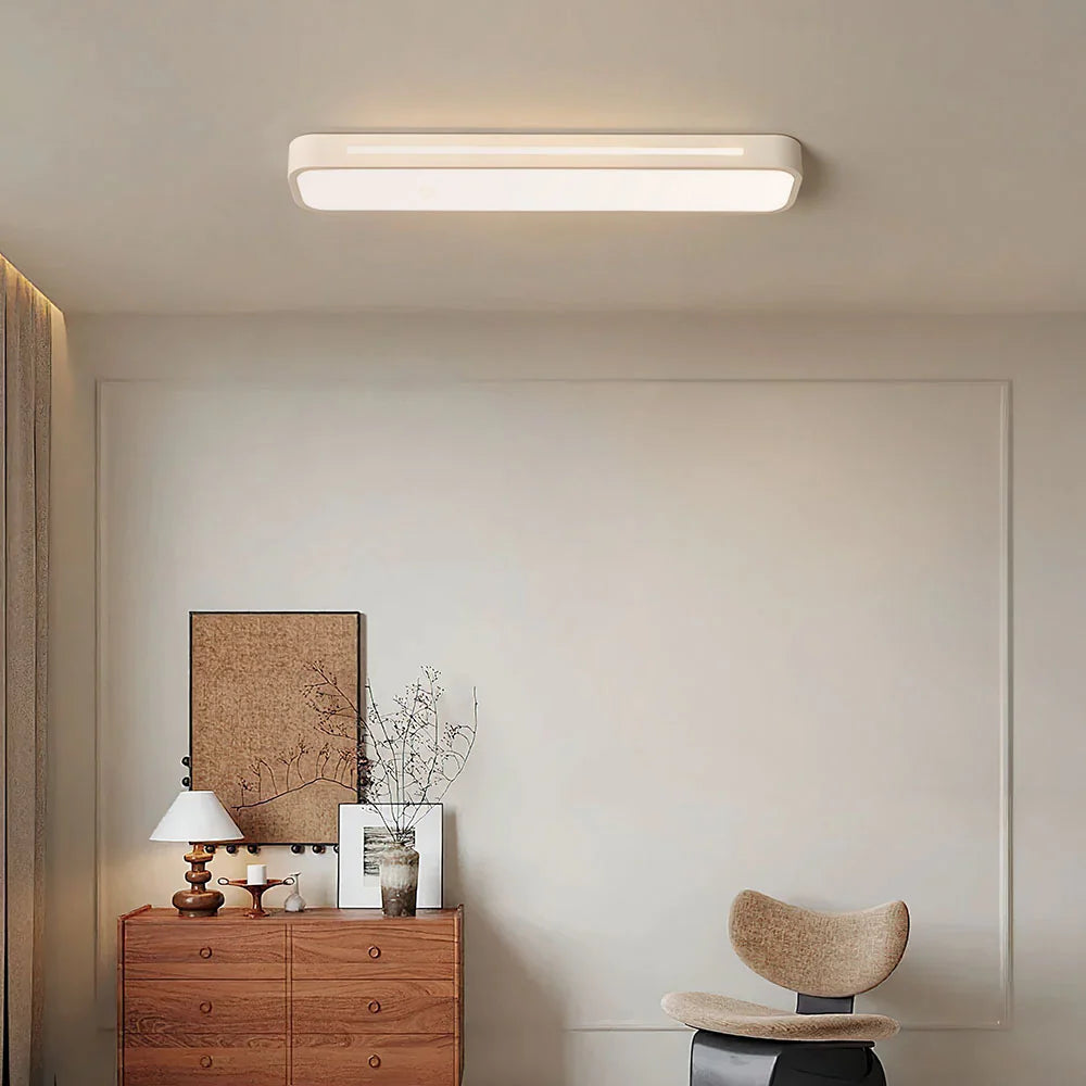 Sottile Lampada da Soffitto LED Nordica Lunga