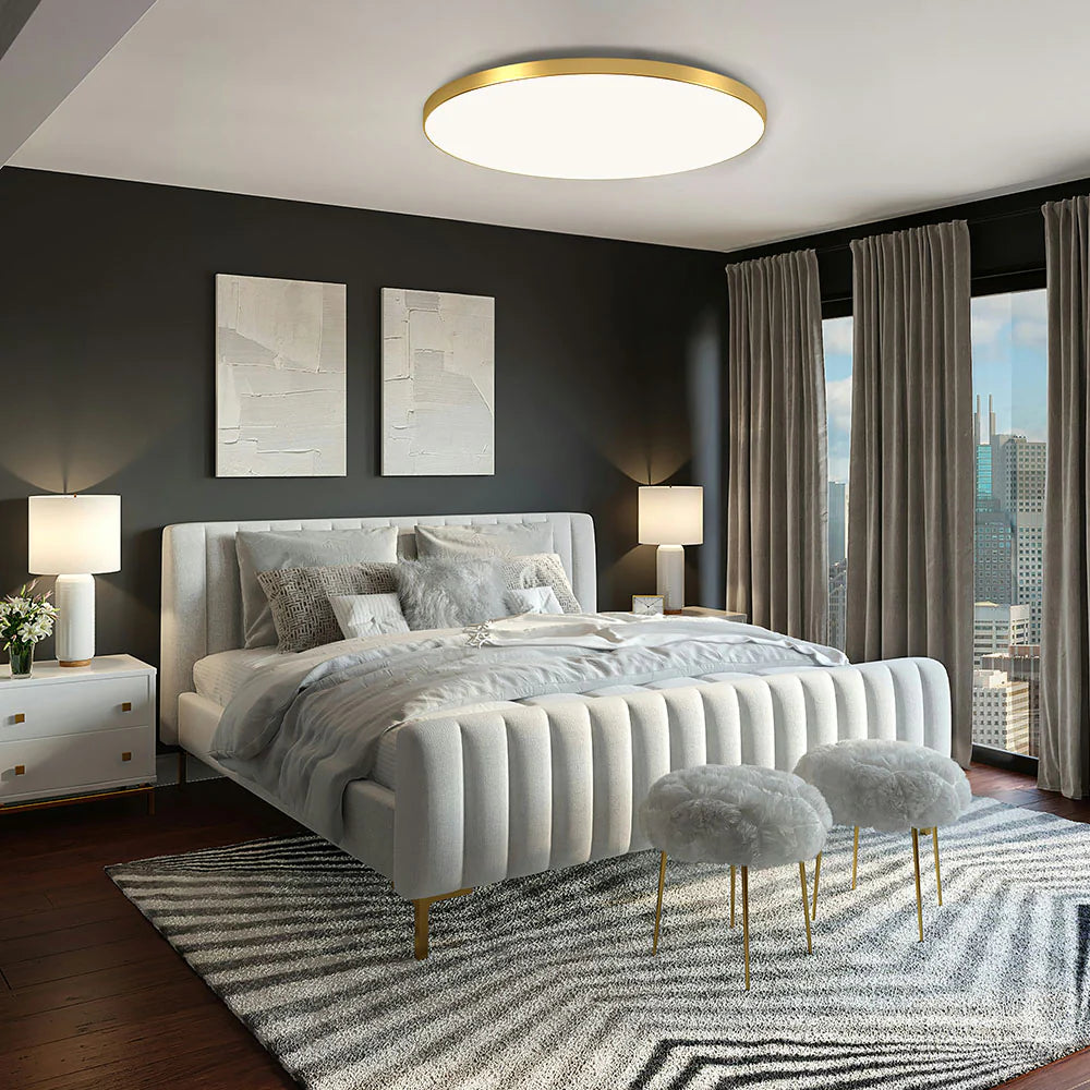 Lampada da soffitto rotonda moderna e semplice